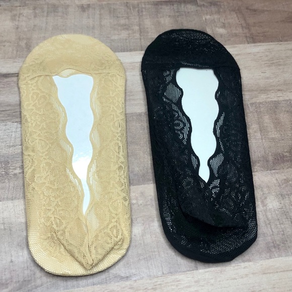 Accessories - 🎉 Low Cut Lace Liner Socks - Organic Cotton Mix
